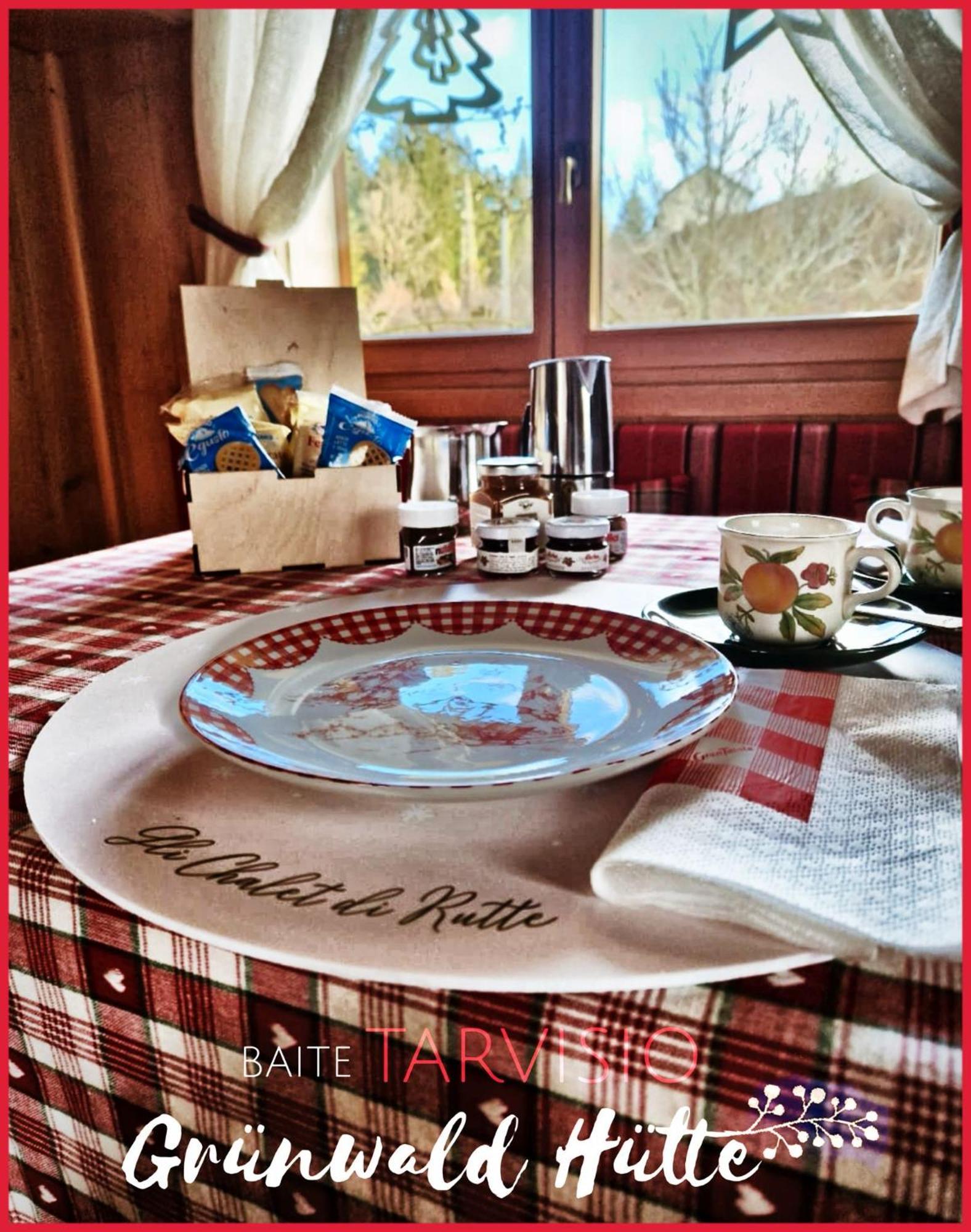 Gruenwald Huette Villa Tarvisio Eksteriør bilde